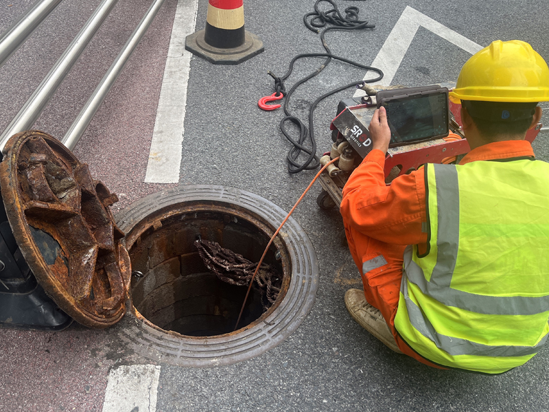 锁金村市政管道内窥检测